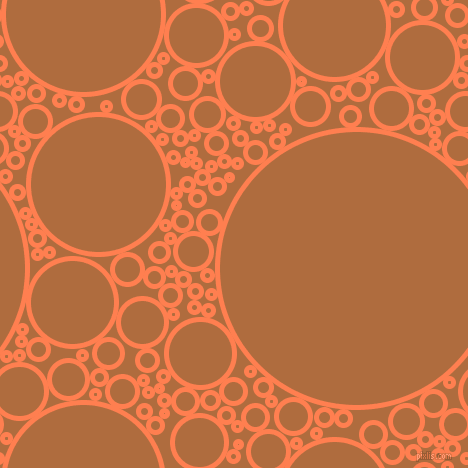 bubbles, circles, sponge, big, medium, small, 5 pixel line width, Coral and Bourbon circles bubbles sponge soap seamless tileable