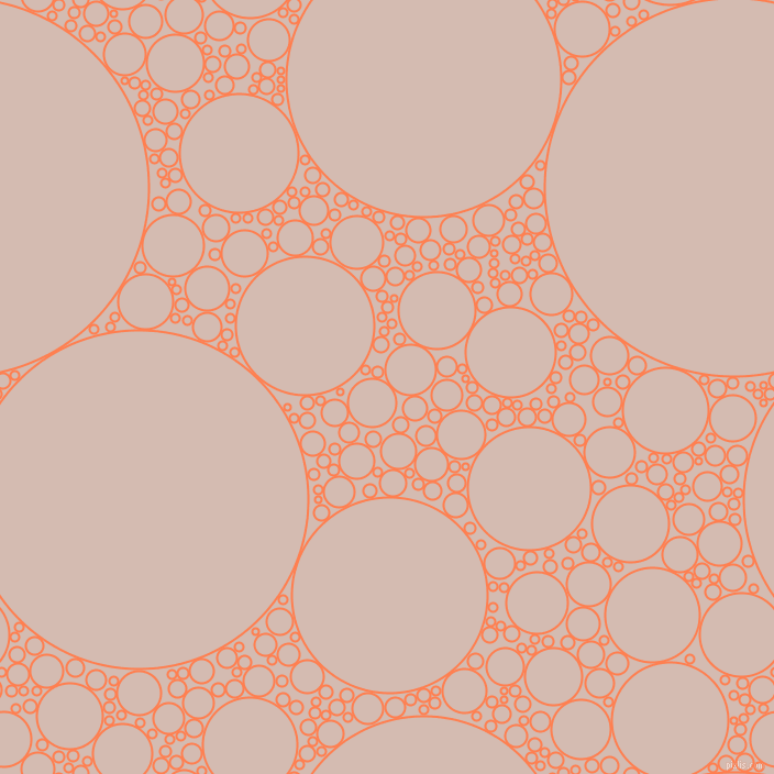 bubbles, circles, sponge, big, medium, small, 2 pixel line width, Coral and Wafer circles bubbles sponge soap seamless tileable