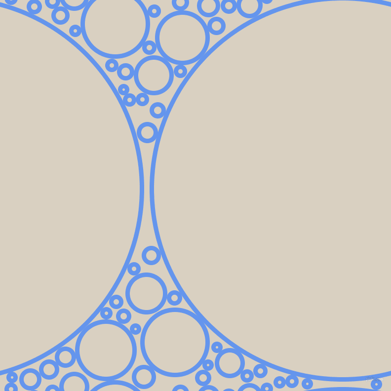 bubbles, circles, sponge, big, medium, small, 9 pixel line width, Cornflower Blue and Blanc circles bubbles sponge soap seamless tileable