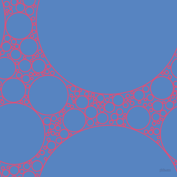 bubbles, circles, sponge, big, medium, small, 3 pixel line widthCranberry and Havelock Blue circles bubbles sponge soap seamless tileable