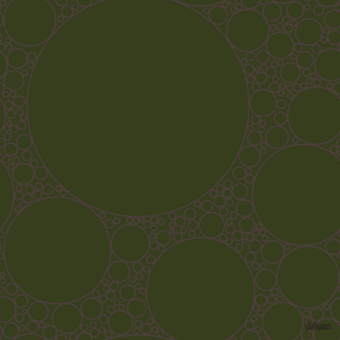 bubbles, circles, sponge, big, medium, small, 2 pixel line width, Crater Brown and Turtle Green circles bubbles sponge soap seamless tileable