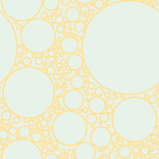 bubbles, circles, sponge, big, medium, small, 5 pixel line width, Cream Brulee and Dew circles bubbles sponge soap seamless tileable