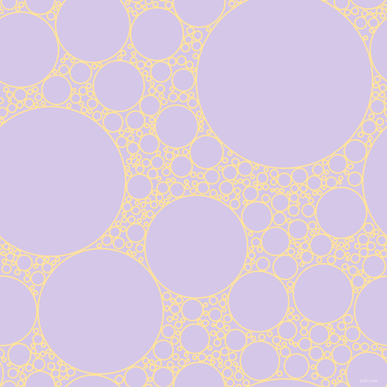 bubbles, circles, sponge, big, medium, small, 3 pixel line width, Cream Brulee and Fog circles bubbles sponge soap seamless tileable