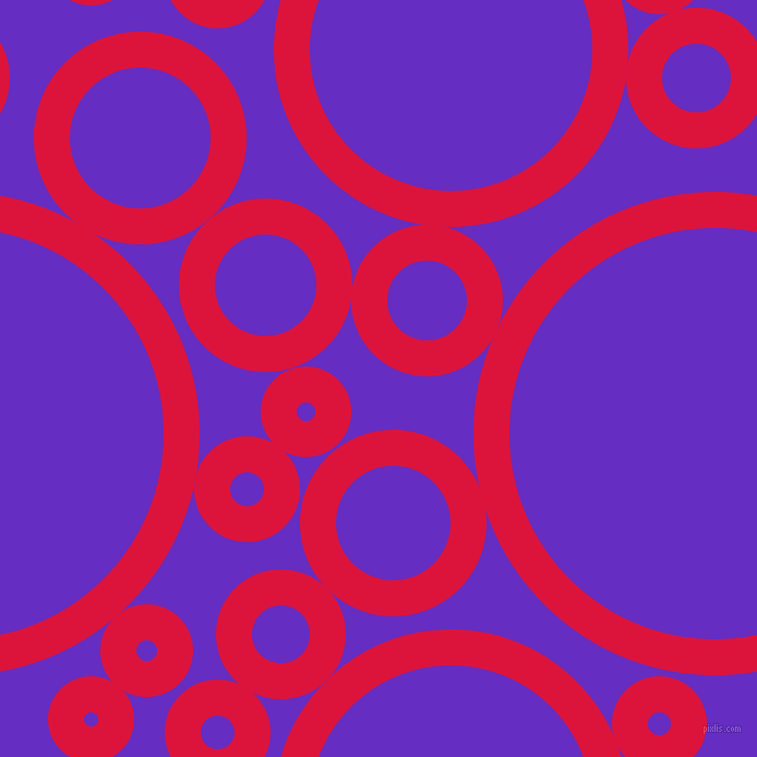 bubbles, circles, sponge, big, medium, small, 33 pixel line width, Crimson and Purple Heart circles bubbles sponge soap seamless tileable