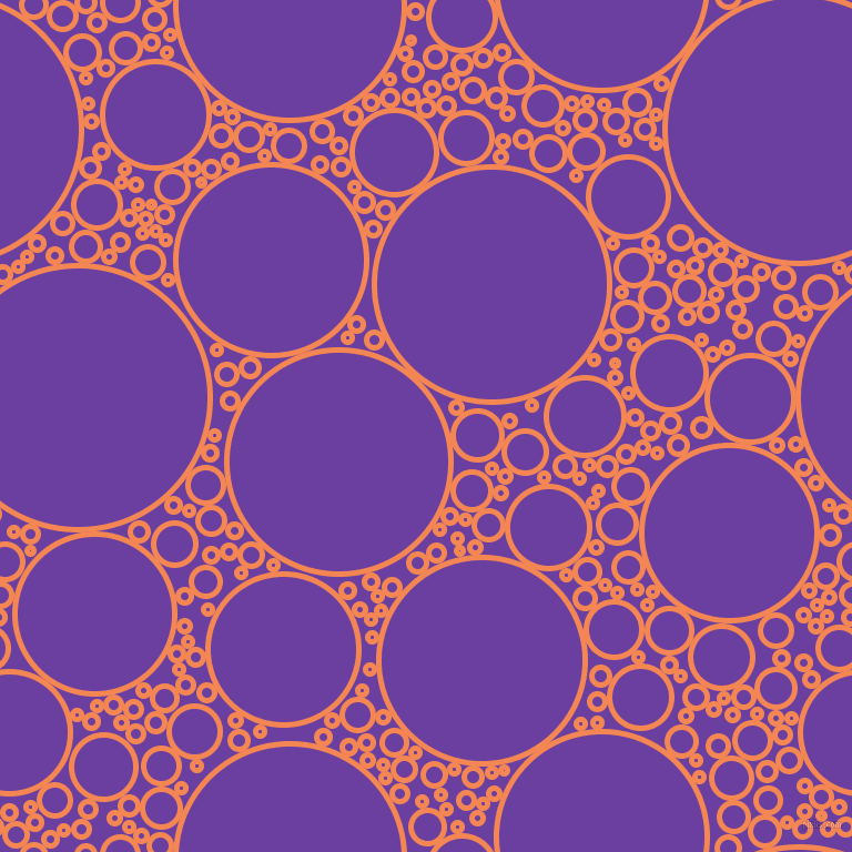 bubbles, circles, sponge, big, medium, small, 5 pixel line width, Crusta and Royal Purple circles bubbles sponge soap seamless tileable