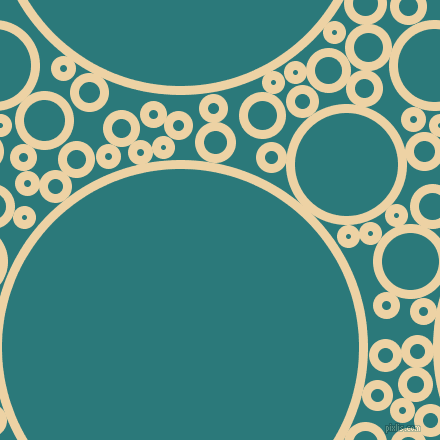 bubbles, circles, sponge, big, medium, small, 9 pixel line width, Dairy Cream and Atoll circles bubbles sponge soap seamless tileable