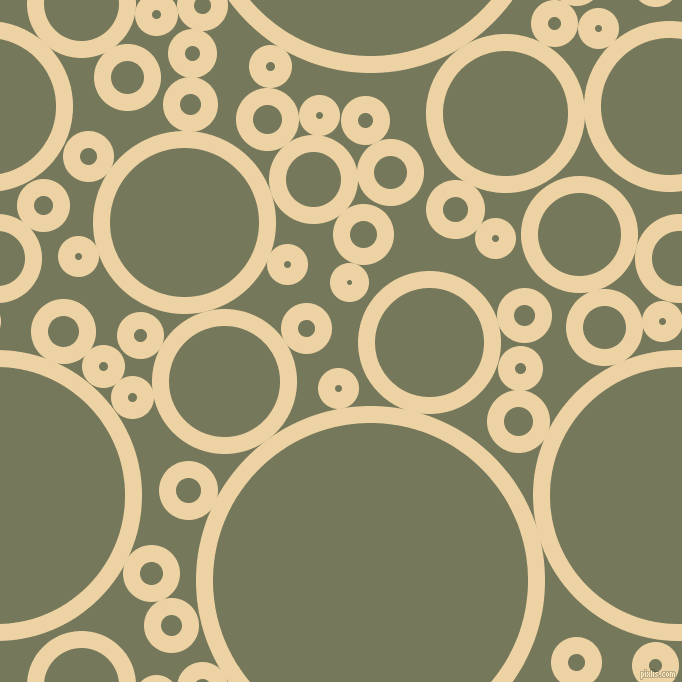 bubbles, circles, sponge, big, medium, small, 17 pixel line width, Dairy Cream and Finch circles bubbles sponge soap seamless tileable