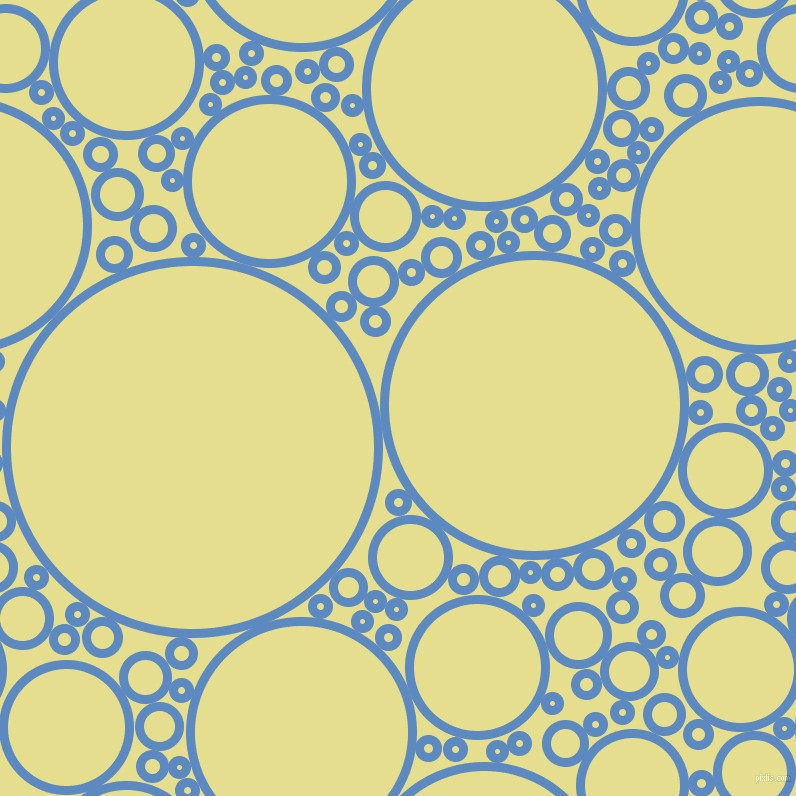 bubbles, circles, sponge, big, medium, small, 9 pixel line width, Danube and Primrose circles bubbles sponge soap seamless tileable