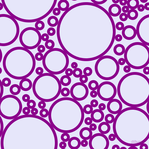 bubbles, circles, sponge, big, medium, small, 9 pixel line width, Dark Magenta and Lavender circles bubbles sponge soap seamless tileable