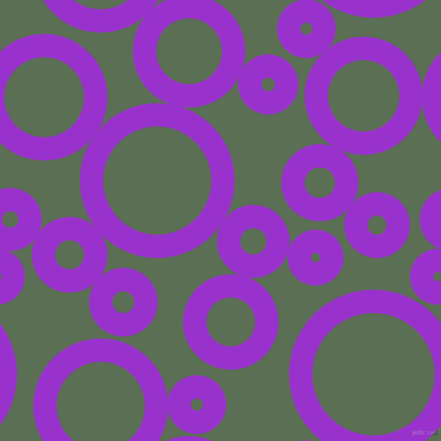 bubbles, circles, sponge, big, medium, small, 33 pixel line width, Dark Orchid and Cactus circles bubbles sponge soap seamless tileable