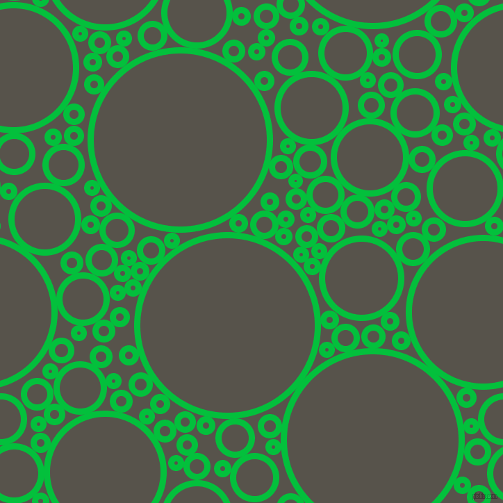 bubbles, circles, sponge, big, medium, small, 9 pixel line width, Dark Pastel Green and Masala circles bubbles sponge soap seamless tileable