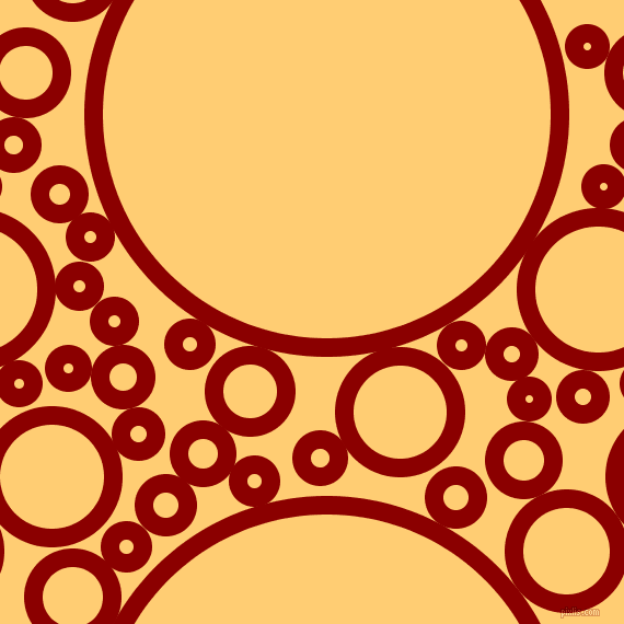 bubbles, circles, sponge, big, medium, small, 17 pixel line width, Dark Red and Grandis circles bubbles sponge soap seamless tileable