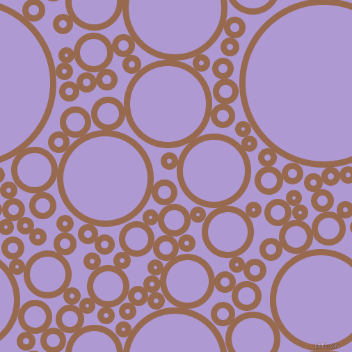 bubbles, circles, sponge, big, medium, small, 9 pixel line width, Dark Tan and Biloba Flower circles bubbles sponge soap seamless tileable