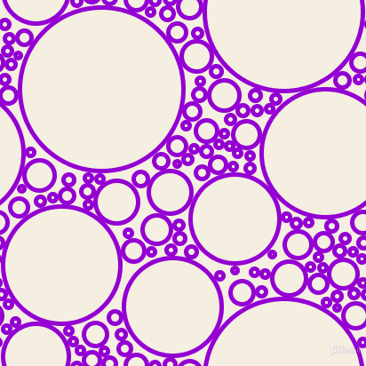 bubbles, circles, sponge, big, medium, small, 5 pixel line width, Dark Violet and Bianca circles bubbles sponge soap seamless tileable