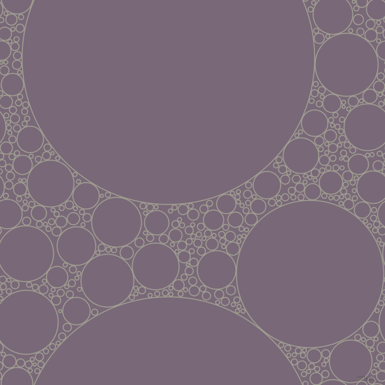 bubbles, circles, sponge, big, medium, small, 2 pixel line width, Dawn and Old Lavender circles bubbles sponge soap seamless tileable