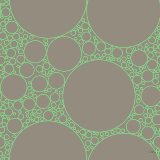 bubbles, circles, sponge, big, medium, small, 3 pixel line width, De York and Heathered Grey circles bubbles sponge soap seamless tileable