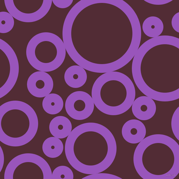 bubbles, circles, sponge, big, medium, small, 33 pixel line width, Deep Lilac and Wine Berry circles bubbles sponge soap seamless tileable