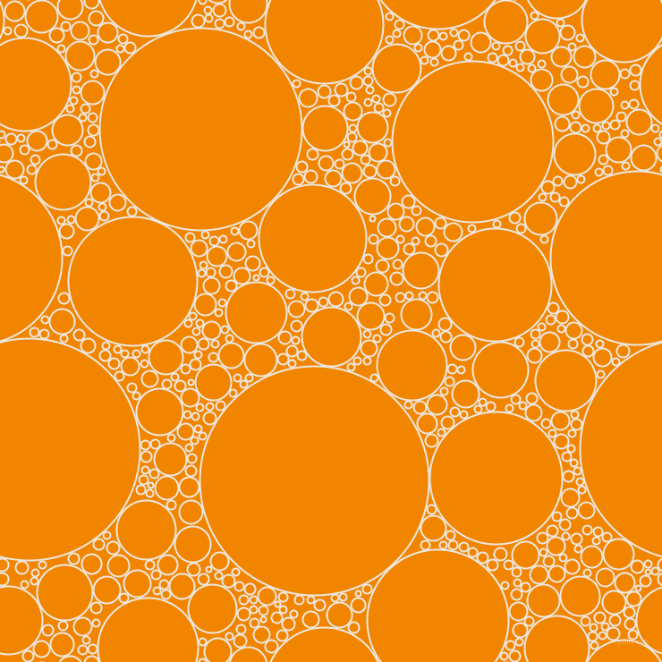 bubbles, circles, sponge, big, medium, small, 2 pixel line width, Desert Storm and Tangerine circles bubbles sponge soap seamless tileable