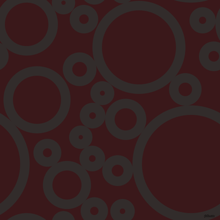 bubbles, circles, sponge, big, medium, small, 33 pixel line width, Diesel and Rustic Red circles bubbles sponge soap seamless tileable