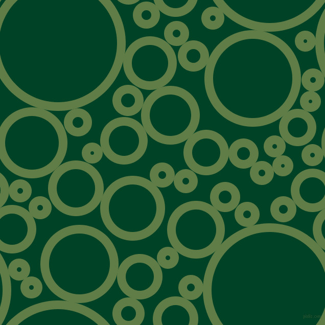 bubbles, circles, sponge, big, medium, small, 17 pixel line width, Dingley and British Racing Green circles bubbles sponge soap seamless tileable