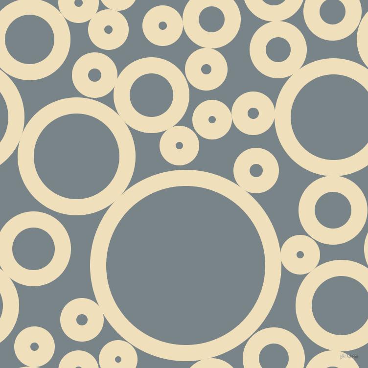 bubbles, circles, sponge, big, medium, small, 33 pixel line width, Dutch White and Regent Grey circles bubbles sponge soap seamless tileable