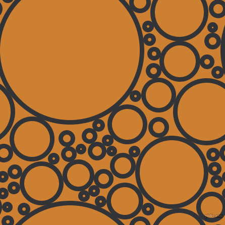 bubbles, circles, sponge, big, medium, small, 9 pixel line width, Ebony and Bronze circles bubbles sponge soap seamless tileable