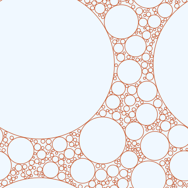 bubbles, circles, sponge, big, medium, small, 2 pixel line width, Ecstasy and Alice Blue circles bubbles sponge soap seamless tileable