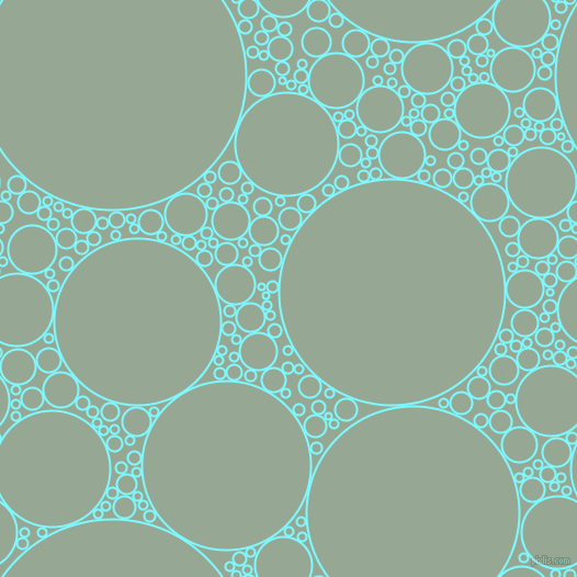 bubbles, circles, sponge, big, medium, small, 2 pixel line width, Electric Blue and Mantle circles bubbles sponge soap seamless tileable