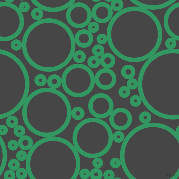 bubbles, circles, sponge, big, medium, small, 17 pixel line width, Eucalyptus and Charcoal circles bubbles sponge soap seamless tileable