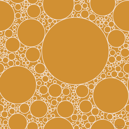 bubbles, circles, sponge, big, medium, small, 2 pixel line width, Fair Pink and Fuel Yellow circles bubbles sponge soap seamless tileable