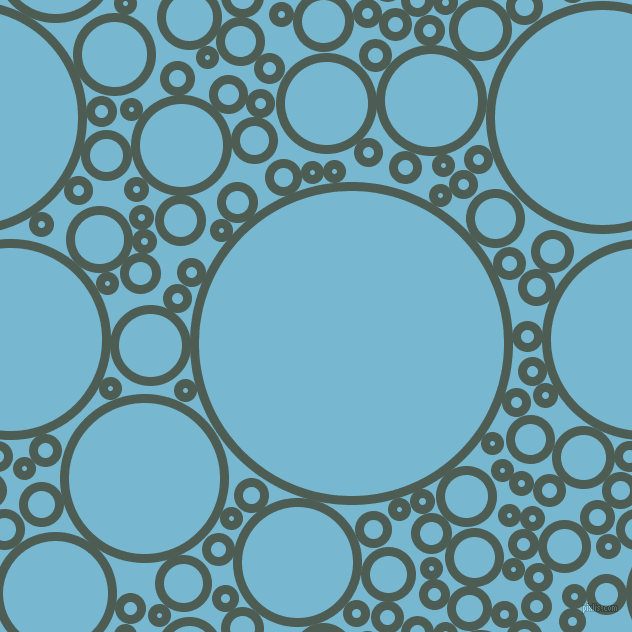 bubbles, circles, sponge, big, medium, small, 9 pixel line width, Feldgrau and Seagull circles bubbles sponge soap seamless tileable