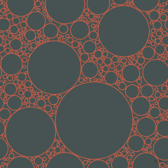 bubbles, circles, sponge, big, medium, small, 3 pixel line widthFlame Pea and Dark Slate circles bubbles sponge soap seamless tileable