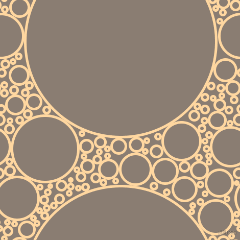 bubbles, circles, sponge, big, medium, small, 5 pixel line width, Frangipani and Americano circles bubbles sponge soap seamless tileable