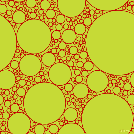 bubbles, circles, sponge, big, medium, small, 2 pixel line width, Free Speech Red and Las Palmas circles bubbles sponge soap seamless tileable