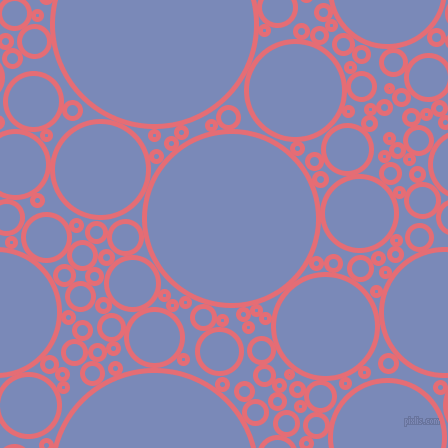 bubbles, circles, sponge, big, medium, small, 5 pixel line width, Froly and Wild Blue Yonder circles bubbles sponge soap seamless tileable