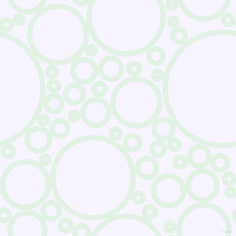 bubbles, circles, sponge, big, medium, small, 17 pixel line width, Frosted Mint and Magnolia circles bubbles sponge soap seamless tileable