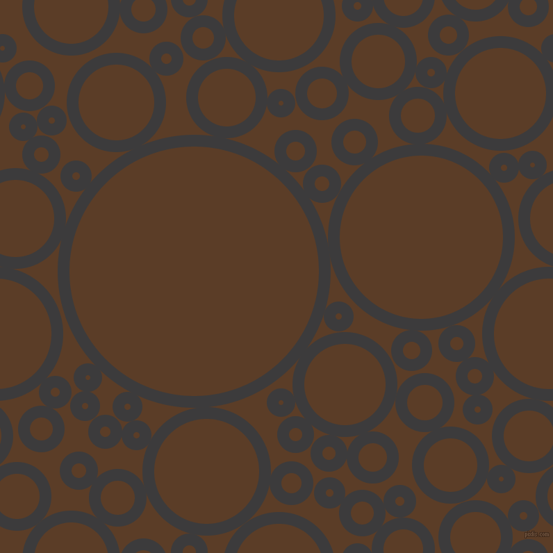 bubbles, circles, sponge, big, medium, small, 17 pixel line width, Fuscous Grey and Bracken circles bubbles sponge soap seamless tileable