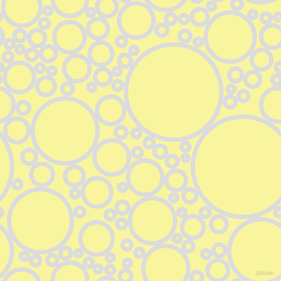 bubbles, circles, sponge, big, medium, small, 9 pixel line width, Gainsboro and Pale Prim circles bubbles sponge soap seamless tileable