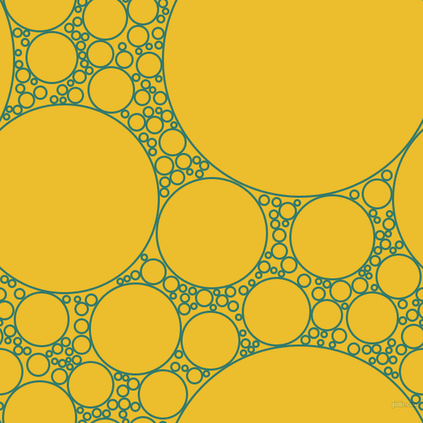 bubbles, circles, sponge, big, medium, small, 3 pixel line width, Genoa and Bright Sun circles bubbles sponge soap seamless tileable