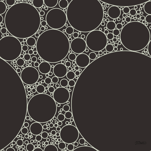 bubbles, circles, sponge, big, medium, small, 2 pixel line width, Gin and Diesel circles bubbles sponge soap seamless tileable