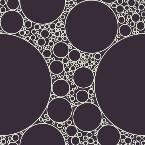 bubbles, circles, sponge, big, medium, small, 3 pixel line width, Gin and Valentino circles bubbles sponge soap seamless tileable