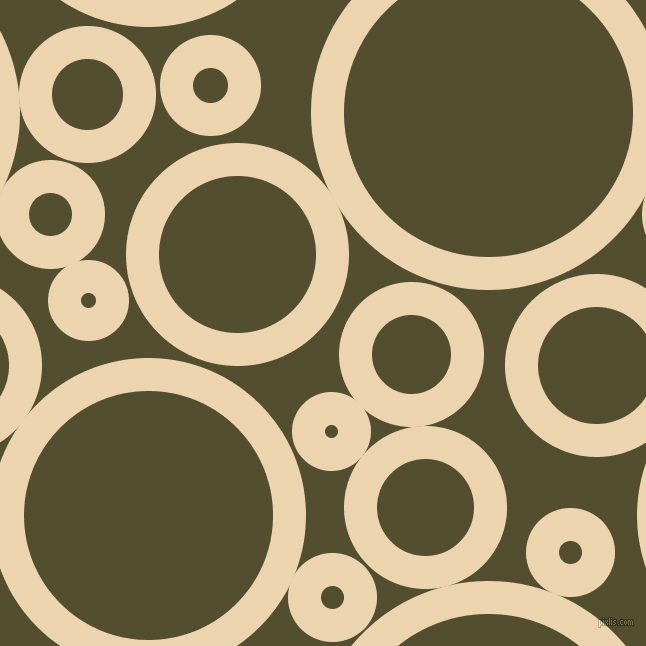 bubbles, circles, sponge, big, medium, small, 33 pixel line width, Givry and Thatch Green circles bubbles sponge soap seamless tileable