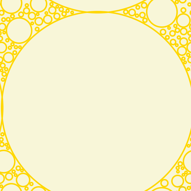 bubbles, circles, sponge, big, medium, small, 5 pixel line width, Gold and White Nectar circles bubbles sponge soap seamless tileable