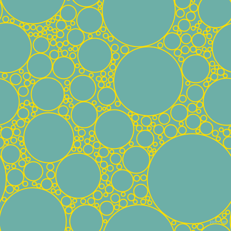 bubbles, circles, sponge, big, medium, small, 2 pixel line widthGolden Yellow and Tradewind circles bubbles sponge soap seamless tileable