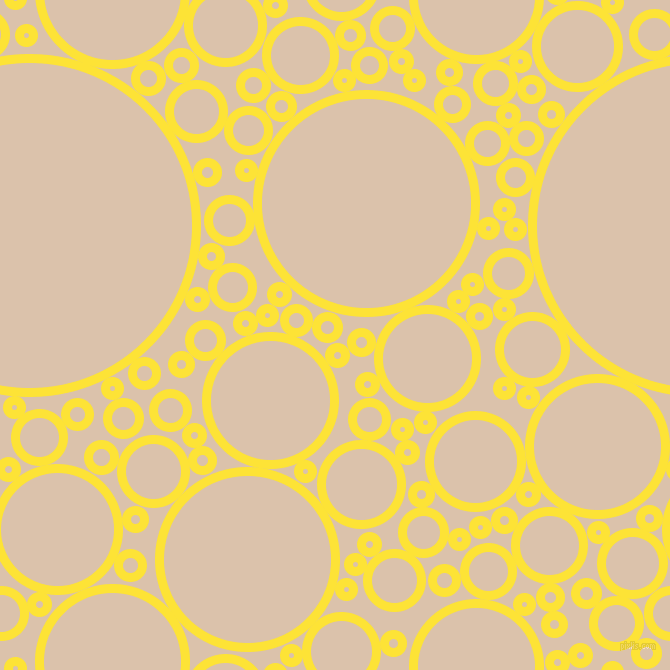 bubbles, circles, sponge, big, medium, small, 9 pixel line width, Gorse and Bone circles bubbles sponge soap seamless tileable