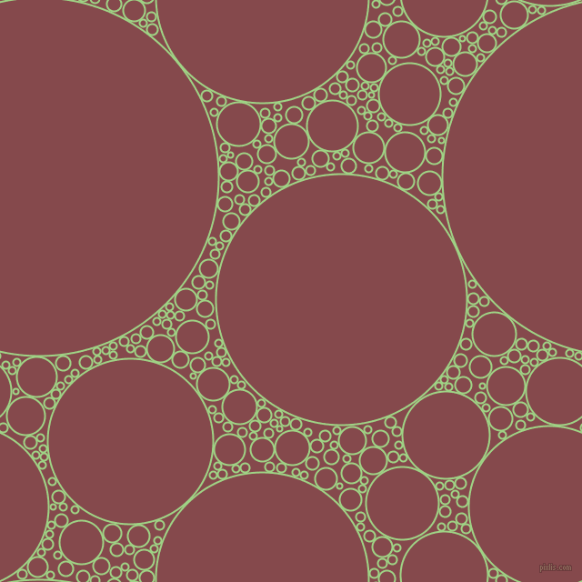 bubbles, circles, sponge, big, medium, small, 2 pixel line width, Gossip and Solid Pink circles bubbles sponge soap seamless tileable