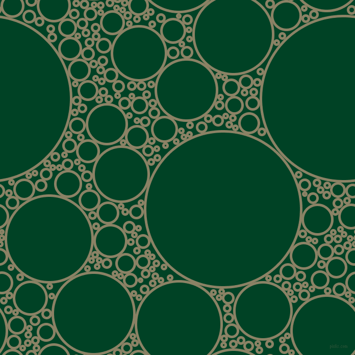 bubbles, circles, sponge, big, medium, small, 5 pixel line width, Granite Green and British Racing Green circles bubbles sponge soap seamless tileable