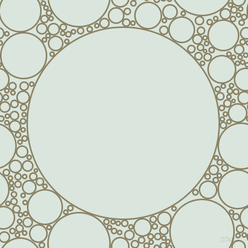 bubbles, circles, sponge, big, medium, small, 3 pixel line width, Granite Green and Swans Down circles bubbles sponge soap seamless tileable