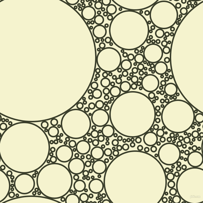 bubbles, circles, sponge, big, medium, small, 5 pixel line width, Green Kelp and Moon Glow circles bubbles sponge soap seamless tileable