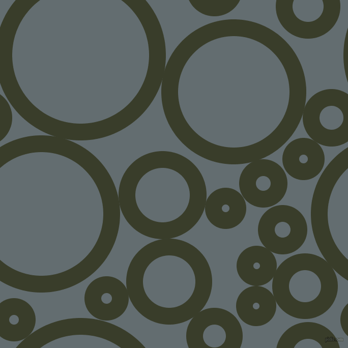 bubbles, circles, sponge, big, medium, small, 33 pixel line width, Green Kelp and Pale Sky circles bubbles sponge soap seamless tileable